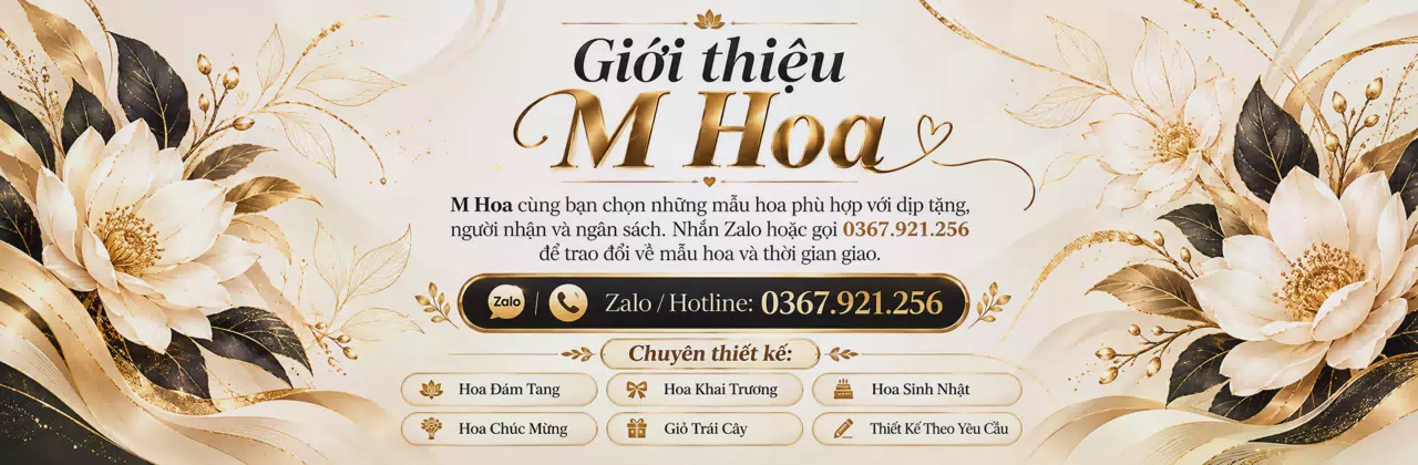 Ảnh bìa Shop hoa tươi Xã Kim Bôi Phú Thọ - Gói ghém những lời muốn gửi